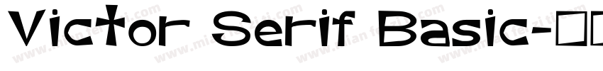 Victor Serif Basic字体转换
